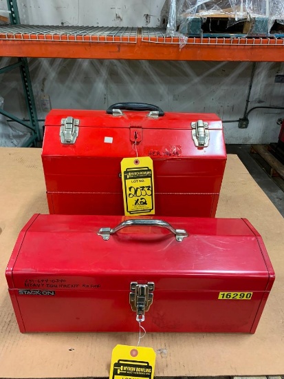 (2) Toolboxes, Craftsman & Stack-On