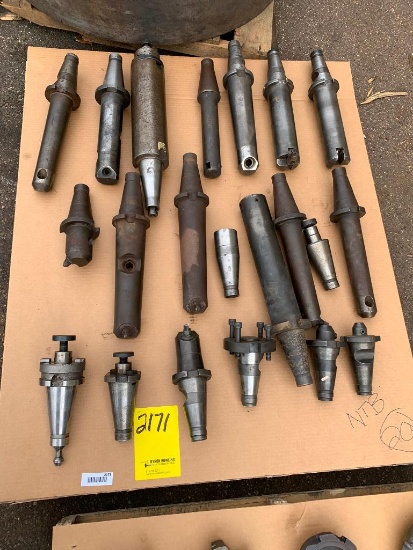 (20) NMTB 50 Taper Holder, inclu DeVlieg, Shell Mill, Cartridge Holder
