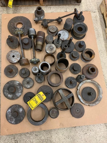 Pallet w/ Assorted Thread Plug Gauges, Misc.