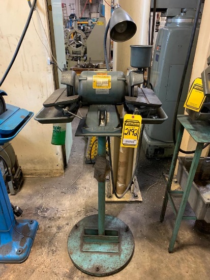 Baldor 6" Pedestal Tool Grinder, 1/2-HP, 208-230/460V, 3000/3600 RPM