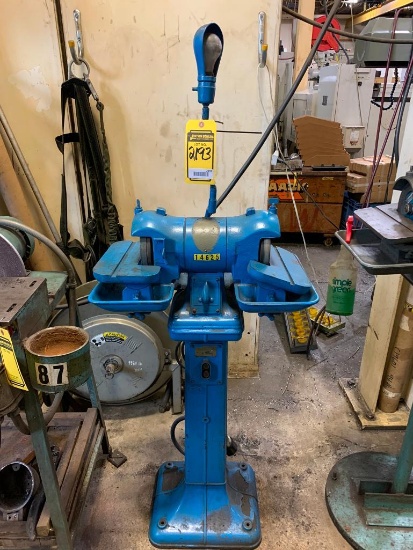 6" Pedestal Tool Grinder, 208-230/460V