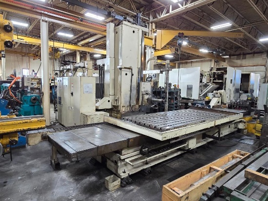 1982 Shibaura BPN-13 CNC Horizontal Boring Mill, 80" Vert Travel, Retrofit in 2002