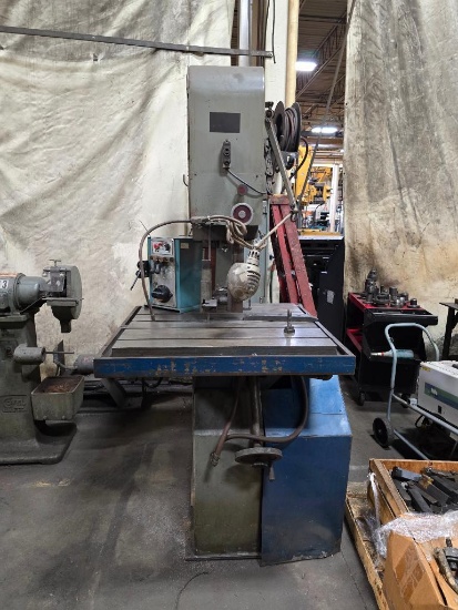 Tannewitz Vertical Metal Band Saw, Model #3600 MH, S/N 14720, 24"/36" Throat x 14" Vertical