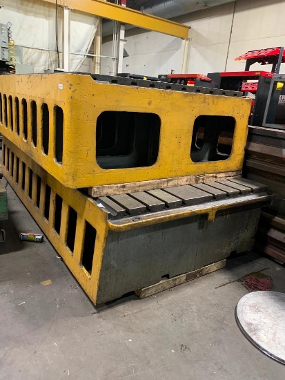 T-Slot Machine Table, 137" X 62"