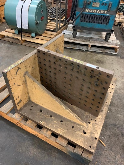 (2x) Angle Plates, 24" X 18" & 32" X 18"