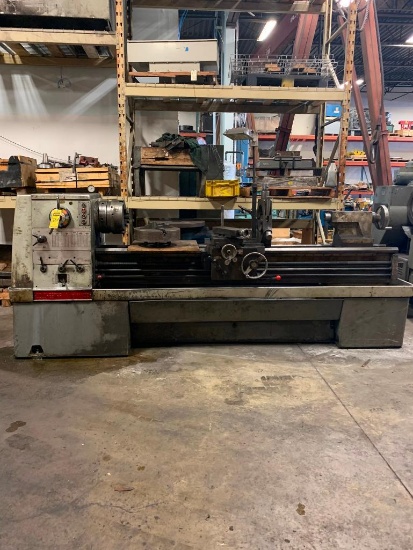 Colchester Mastiff 1400 Engine Lathe, 12" 3-Jaw Chuck & 16" 4-Jaw Chuck, Cross-Slide, 8" Steady