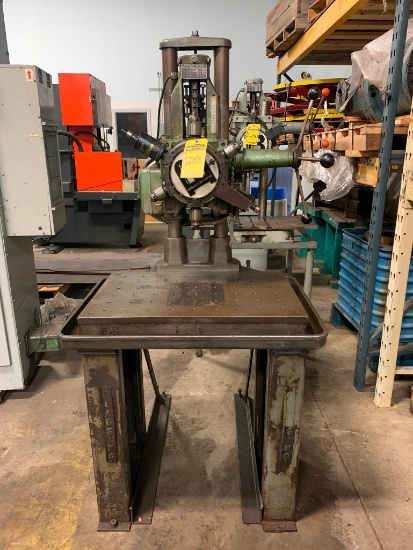 Burgmaster Turret Drilling, Tapping & Boring Machine, S/N 1389