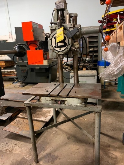 Burgmaster Turret Drilling, Tapping & Boring Machine, S/N 3390