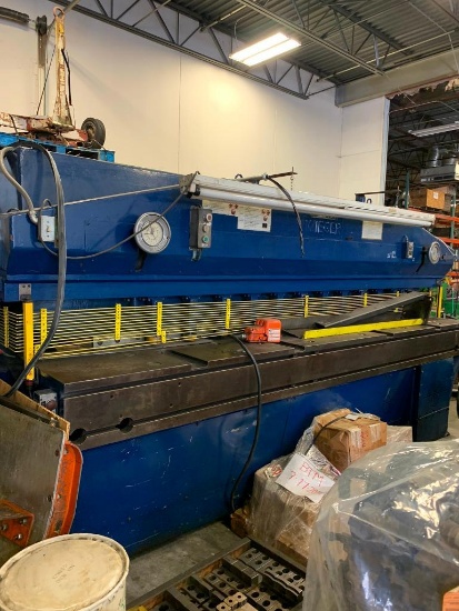 1968 Wieger 1/2" Plate Shear, Type SWS12/30/30, S/N 401928