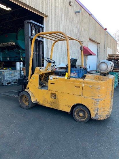 Caterpillar 12,000 LB. Forklift, Model T120C, SN 18N1028, LPG, 147" Lift Height, 3,882 Hours, 108