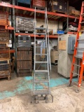 Rolling 9-Step Stockroom Stairs