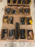 Pallet w/ Assorted Shank Adaptors, Collet Holders, Indexable Modular Boring Heads, Collets