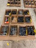 (14) MT Tap Drivers, (78) Ridgid Tap Holders, (4) Quick Switch Holder & (37) Taps