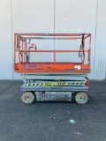 Skyjack II 3220 Electric Scissor Lift, S/N 64978, 20' Platform Height, 24V, Solid Non-Marking Tires,