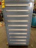 Stanley Vidmar 10-Drawer Modular Tool Storage Cabinet