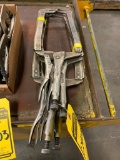 (4x) Assorted Vise-Grip Clamps