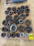 Pallet w/ Assorted Indexable Face Mills