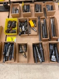 Pallet w/ Assorted Devlieg Microbore 40 Taper Tool Holders, Taps, NMTB 40 Tooling