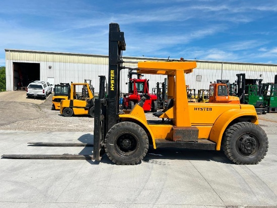 Hyster 22,500-LB. Capacity Forklift, Model H225H, S/N C007P-1798X, Dual Drive Pneumatic Tires,