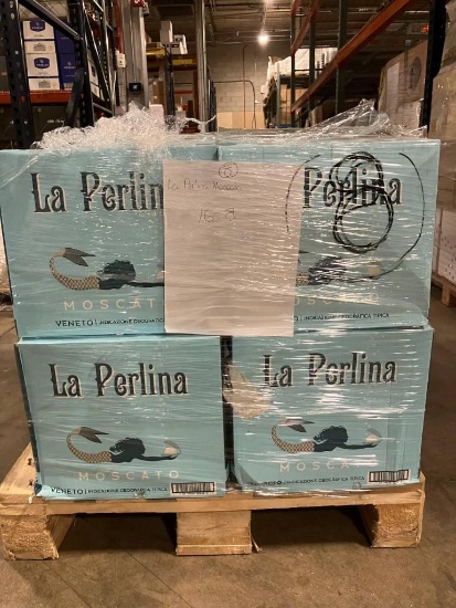 (16) cases & (8) bottles La Perlina Moscato