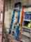 Werner Fiberglass Ladders, 8' & 4'