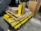 Skid of Guardrail & (8) Pallet Rack Upright Guards ($20 Loading fee will be added to buyer's