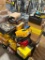 Skid of New, Clearance, Return Boots & Tennis Shoes Assorted Sizes, Brands Include: Timberland,
