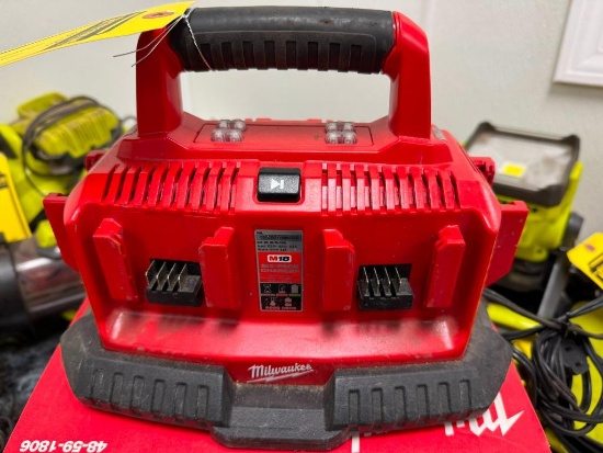 Milwaukee M18 Six-Pack Sequential Charger, S/N E50CB211835096D