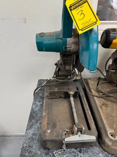 Makita Chop Saw ,14" Diameter Wheel Size, 120 V, 60 Hz, Model LW1401, S/N 00302477