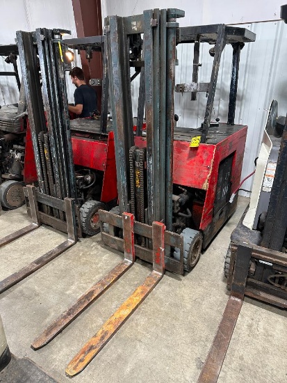 Prime Mover 4,000-LB. Capacity Dock Stocker Forklift, Model RC40B, 36 Volt, Truck Weight w/ Battery