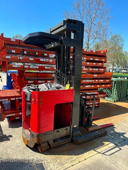 Raymond 3,000-LB. Capacity Reach Truck, Model EASI-DR30TT, 222" Lift Height, Sideshift, 42" Forks