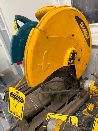 DeWalt 14" Chop Saw, Type 2, Model D28715, S/N 052385