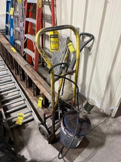 2-Wheel Hand Truck w/ Grease Pump
