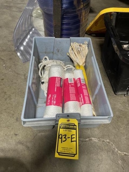 Bin of Everbilt Solid Braid Pro-Grade Rope