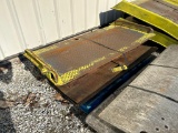 (2) Steel Dock Plates ($20 Loading fee will be added to buyer's invoice)