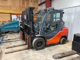 2017 Toyota 6,000-LB. Capacity Forklift, Model 8FGU30, S/N 68547, LPG, Solid Pneumatic Tires,