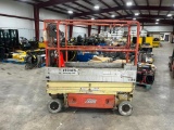 JLG 1930ES Scissor Lift, S/N: 0200216827, 24 Volt, Platform Height: 19', 658 Hours ($10 Loading fee