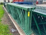 (5x) Pallet Rack Teardrop Uprights, 54