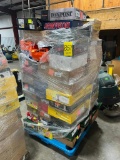 Skid of New, Clearance, Return Boots, & Tennis Shoes, Assorted Sizes, Brands Include: Timberland,
