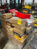 Skid of New, Clearance, Return Boots & Tennis Shoes Assorted Sizes, Brands Include: Timberland,