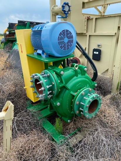 2019 8 X 10 Shurco Slurry Pump w/ 100HP Electric Motor