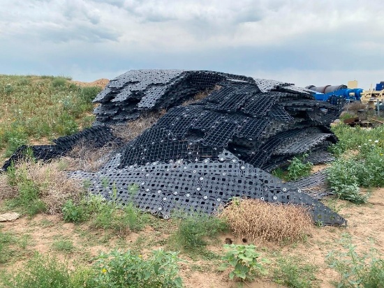 Approx. (120) 9' X 24' RTD Enterprises WIP Drain Frac Sand Passive Drain Floor