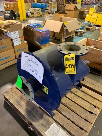 Spencer Centrifugal Blower, Model 24104A1, 10-Hp, 575 V, 3-Phase, 3450 RPM