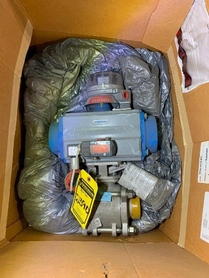 Jamesbury Actuating 2-Way Ball Valve, 2-1/2"