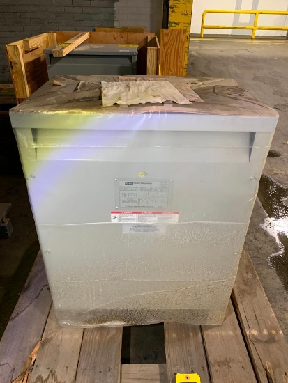 Spang Dry Type 40 KVA Transformer, 575 Hv, 230/133 X 460/266 LV, 3-Phase