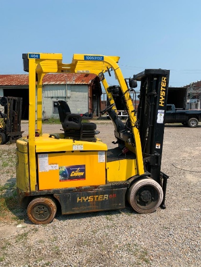 Hyster 6500 Lb. Capacity Electric Forklift, Model E65XN-36, S/N A68N02142G (Parts Machine)