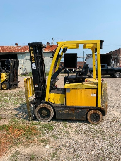 Hyster 6000 Lb. Capacity Electric Forklift, Model E60XN-33, S/N A68N06831J (Parts Machine)