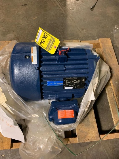 (NEW) Marathon 15-Hp AC Motor, 575 V, 3-Phase, 1772 RPM, 245T Frame