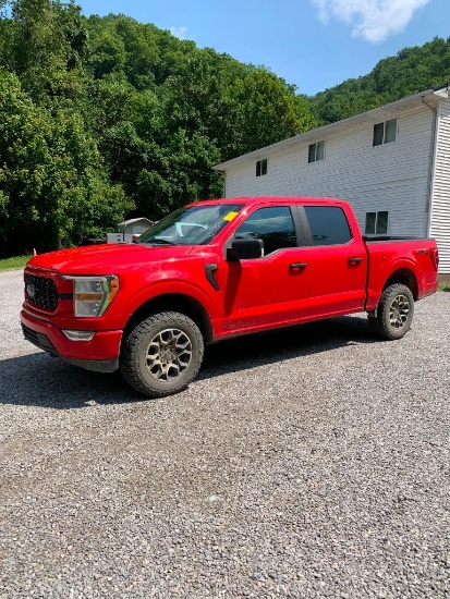 2021 Ford F-150 STX Pick-Up Truck, 5.0 L V-8 Engine, Automatic Transmission, 4 X 4, Crew Cab,
