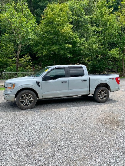 2021 Ford F-150 STX Pick-Up Truck, 5.0 L V-8 Engine, Automatic Transmission, 4 X 4, Crew Cab, VIN#